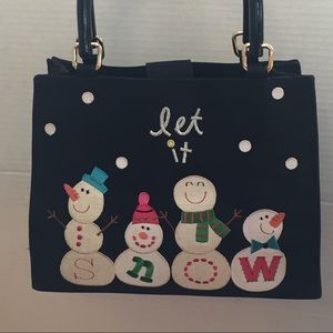 Let It Snow Handbag